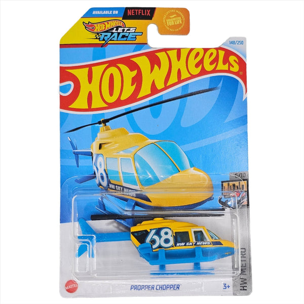 Hot Wheels - Propper Chopper - 2024 - Top CollectiblesDiecastHot Wheels