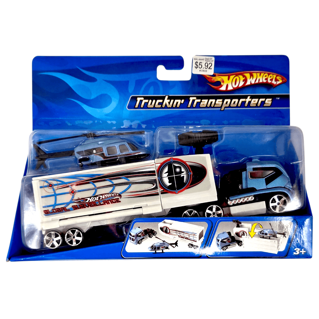 Hot Wheels - Propper Chopper & Mission Control Rig - 2006 Truckin' Transporters Series - Top CollectiblesDiecastHot Wheels