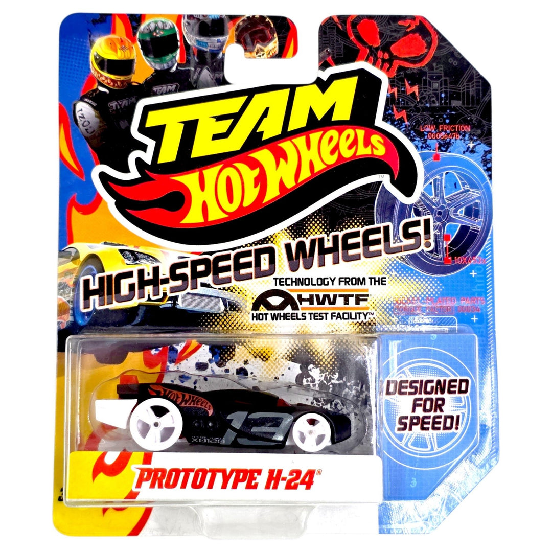 Hot Wheels - Prototype H-24 - 2012 Team Hot Wheels High-Speed Wheels Series - Top CollectiblesDiecastHot Wheels