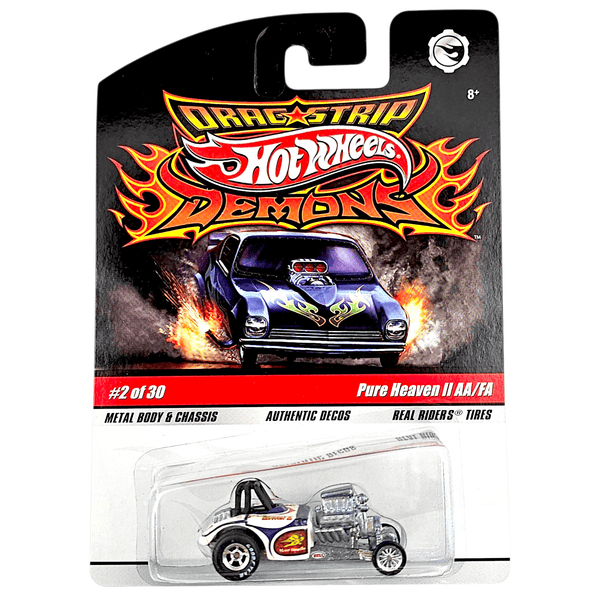 Hot Wheels - Pure Heaven II AA/FA - 2009 Drag Strip Demons Series *Card Variation* - Top CollectiblesDiecastHot Wheels