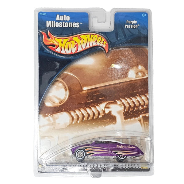 Hot Wheels - Purple Passion - 2002 Auto Milestones Series - Top CollectiblesDiecastHot Wheels