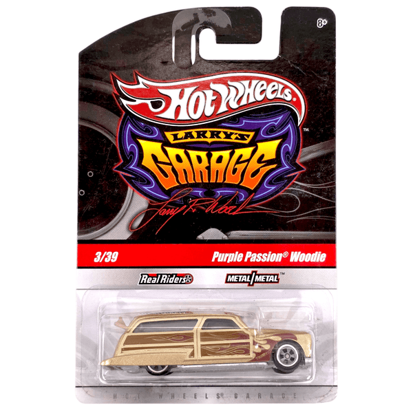Hot Wheels - Purple Passion Woodie - 2009 Larry's Garage Series - Top CollectiblesDiecastHot Wheels