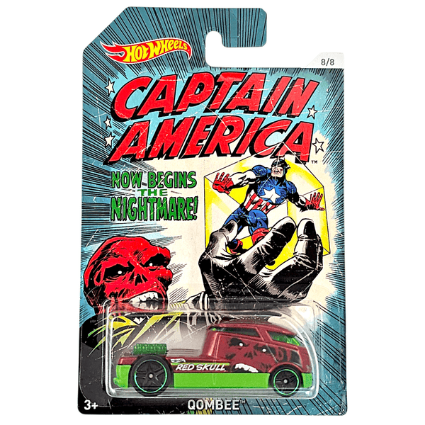 Hot Wheels - Qombee - 2016 Captain America Series - Top CollectiblesDiecastHot Wheels