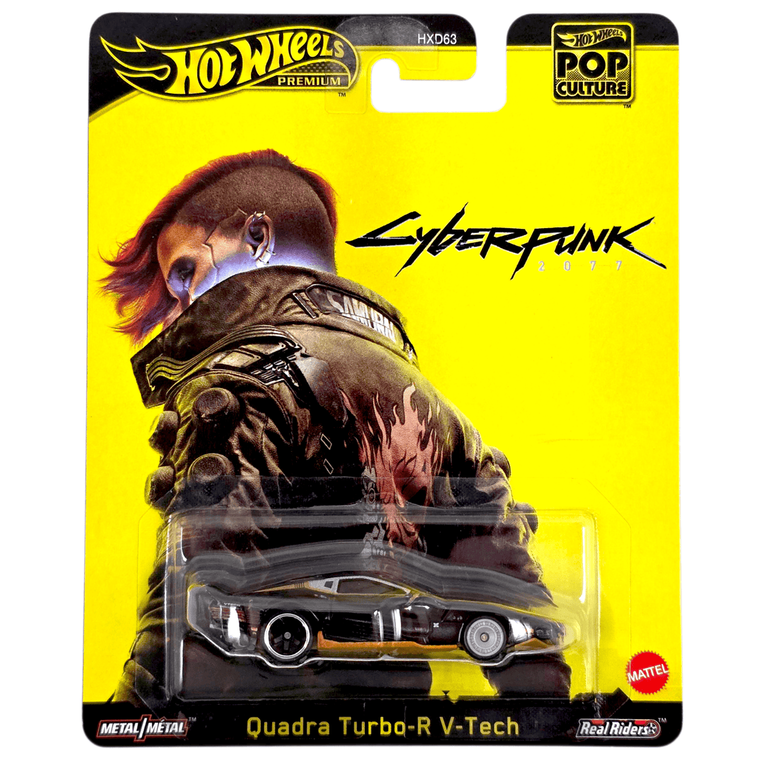 Hot Wheels - Quadra Turbo - R V - Tech - 2025 Pop Culture Series - Top CollectiblesDiecastHot Wheels