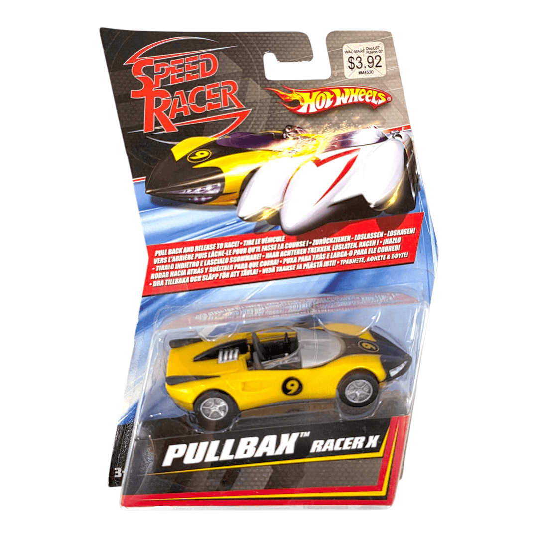 Hot Wheels - Racer X - 2008 Speed Racer Pullbax Series - Top CollectiblesDiecastHot Wheels