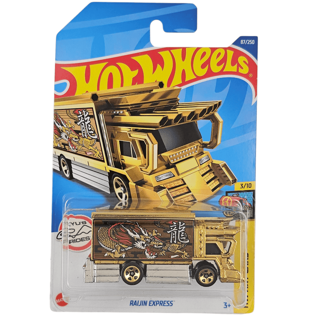 Hot Wheels - Raijin Express - 2022 - Top CollectiblesDiecastHot Wheels