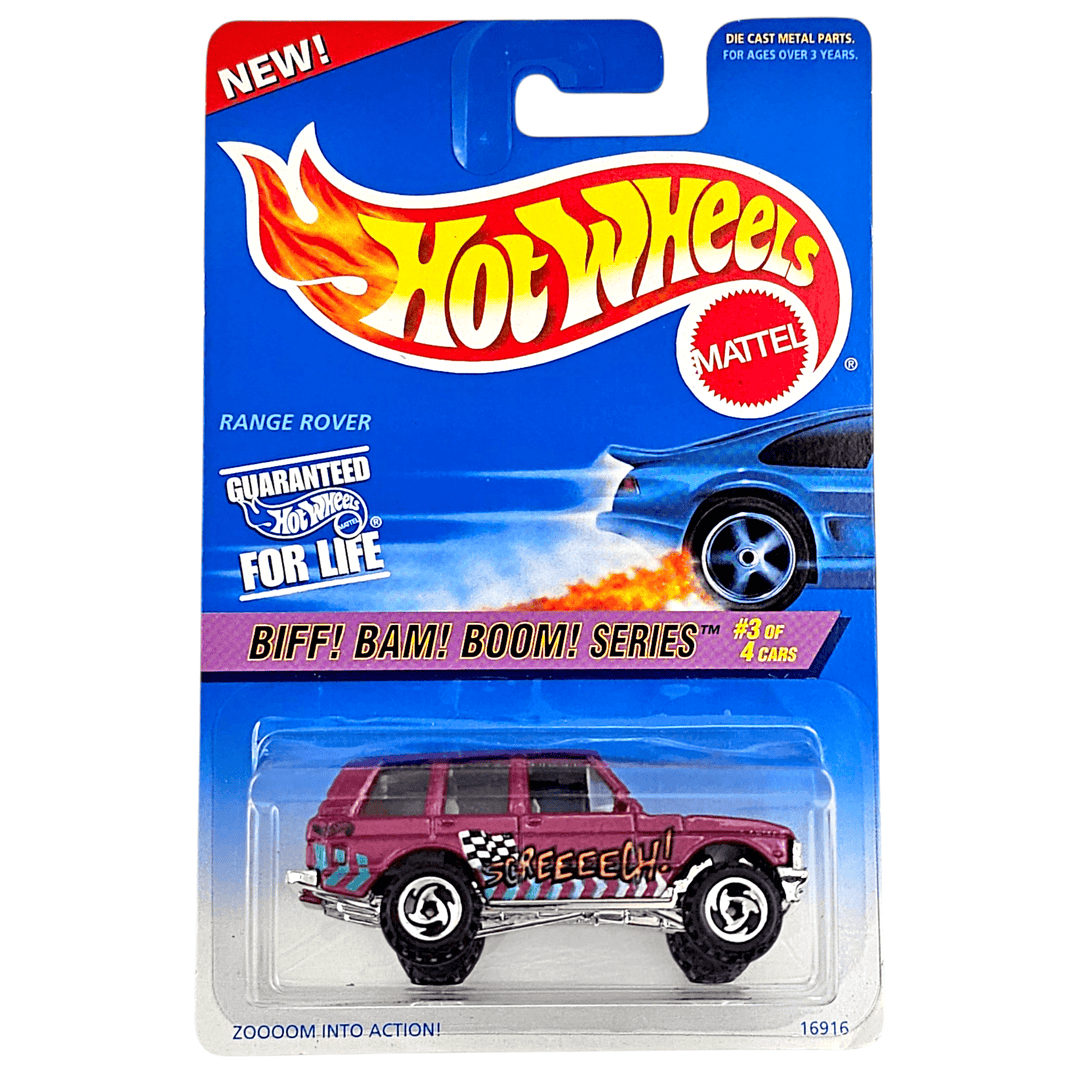 Hot Wheels - Range Rover - 1997 *Card Variation* - Top CollectiblesDiecastHot Wheels