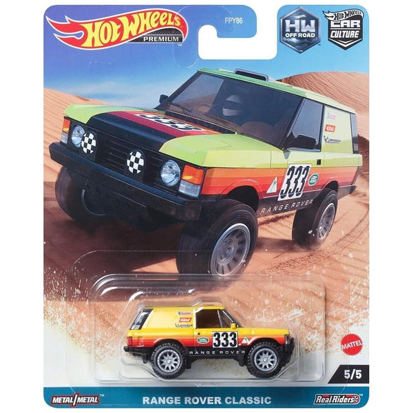 Hot Wheels - Range Rover Classic - 2023 HW Off - Road Series - Top CollectiblesDiecastHot Wheels