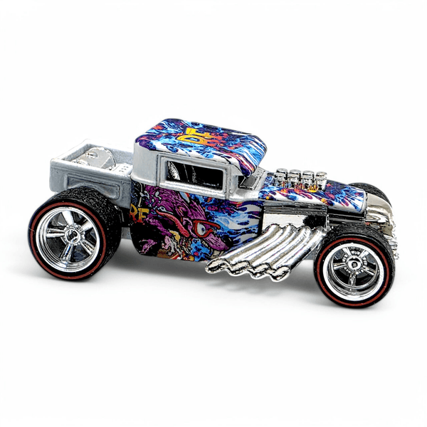 Hot Wheels - "Rat Fink" Bone Shaker *Custom* - Top CollectiblesDiecastHot Wheels