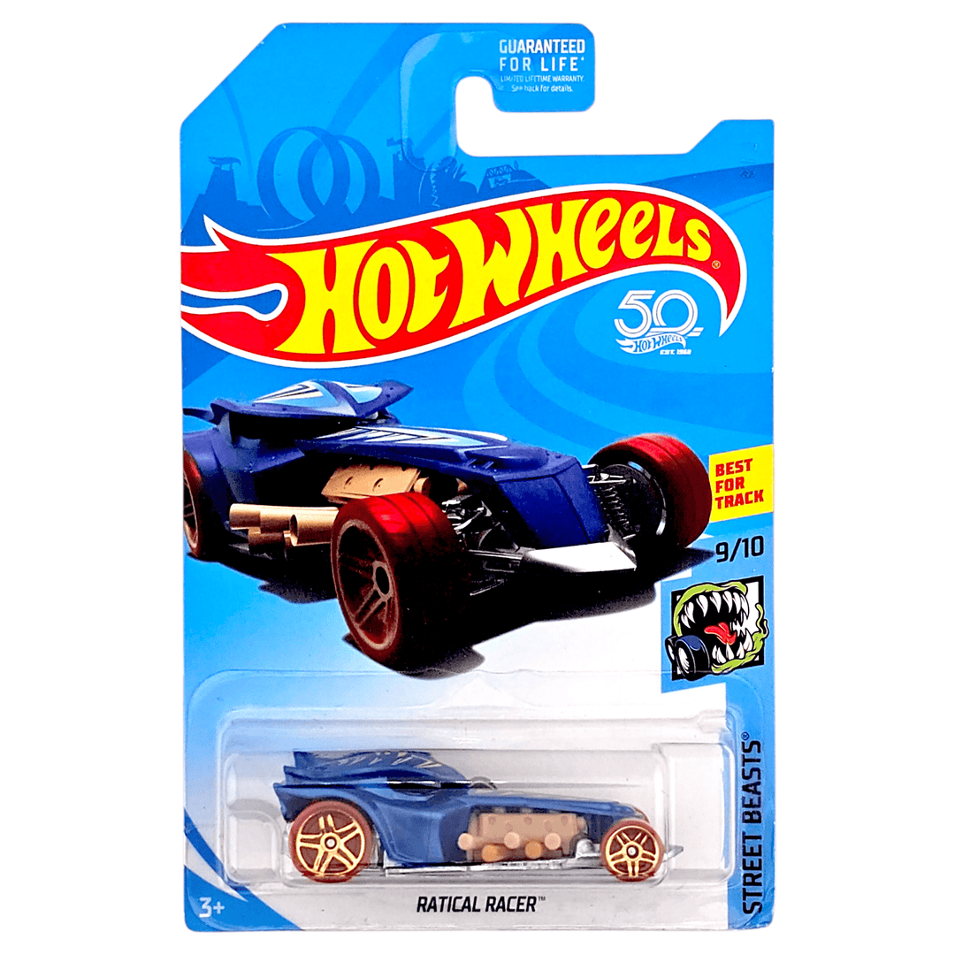Hot Wheels - Ratical Racer - 2018 *Treasure Hunt* - Top CollectiblesDiecastHot Wheels