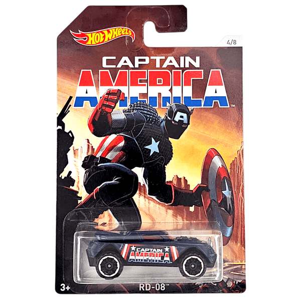 Hot Wheels - RD - 08 - 2016 Captain America Series - Top CollectiblesDiecastHot Wheels
