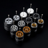 Hot Wheels - Real Riders Wheels Pack - Set 2 *Red Line Club Exclusive* - Top CollectiblesDiecastHot Wheels