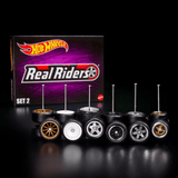 Hot Wheels - Real Riders Wheels Pack - Set 2 *Red Line Club Exclusive* - Top CollectiblesDiecastHot Wheels