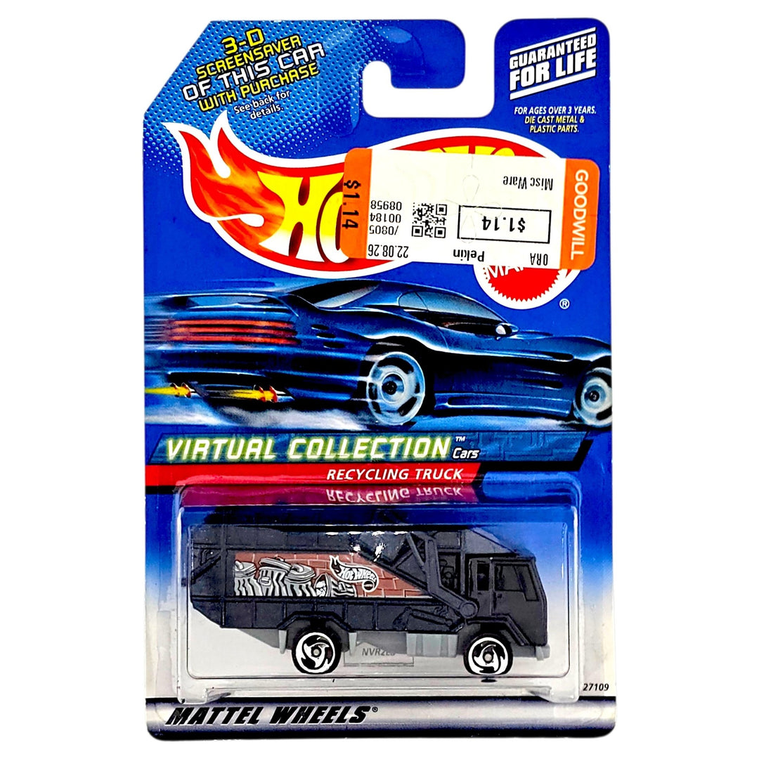 Hot Wheels - Recycling Truck - 2000 - Top CollectiblesDiecastHot Wheels