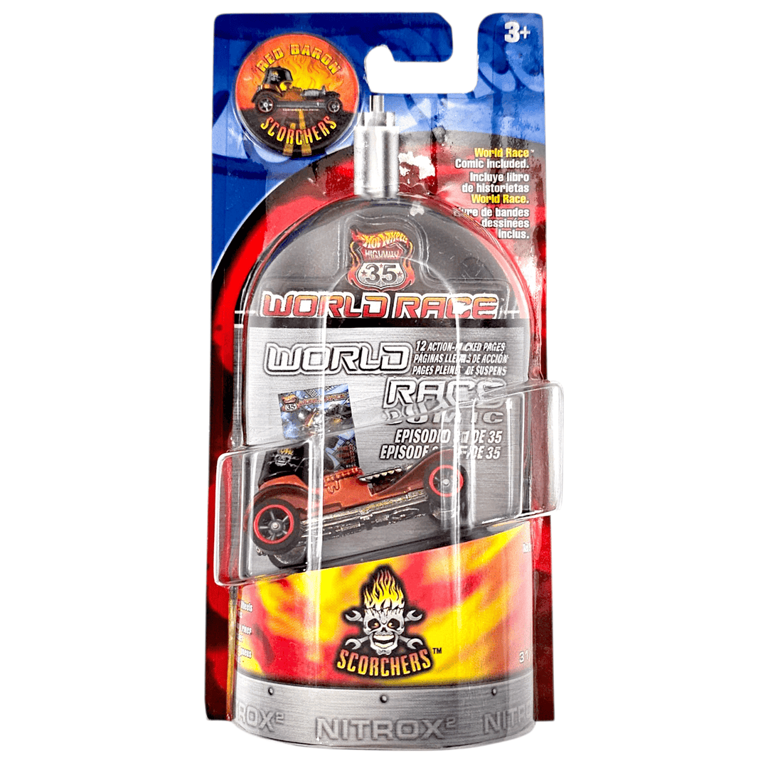 Hot Wheels - Red Baron - 2003 Highway 35 World Race Series - Top CollectiblesDiecastHot Wheels