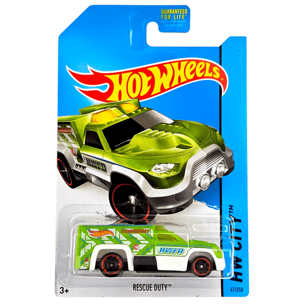 Hot Wheels - Rescue Duty - 2014 *Treasure Hunt* - Top CollectiblesDiecastHot Wheels