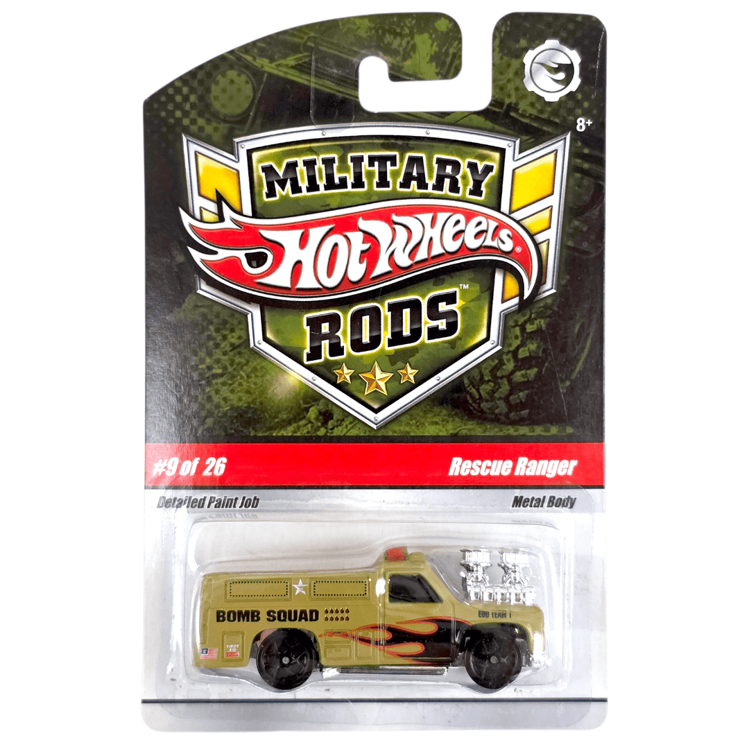 Hot Wheels - Rescue Ranger - 2009 Military Rods Series - Top CollectiblesDiecastHot Wheels