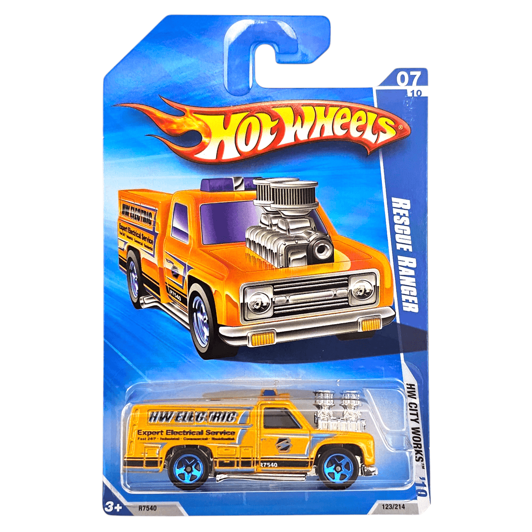 Hot Wheels - Rescue Ranger - 2010 - Top CollectiblesDiecastHot Wheels