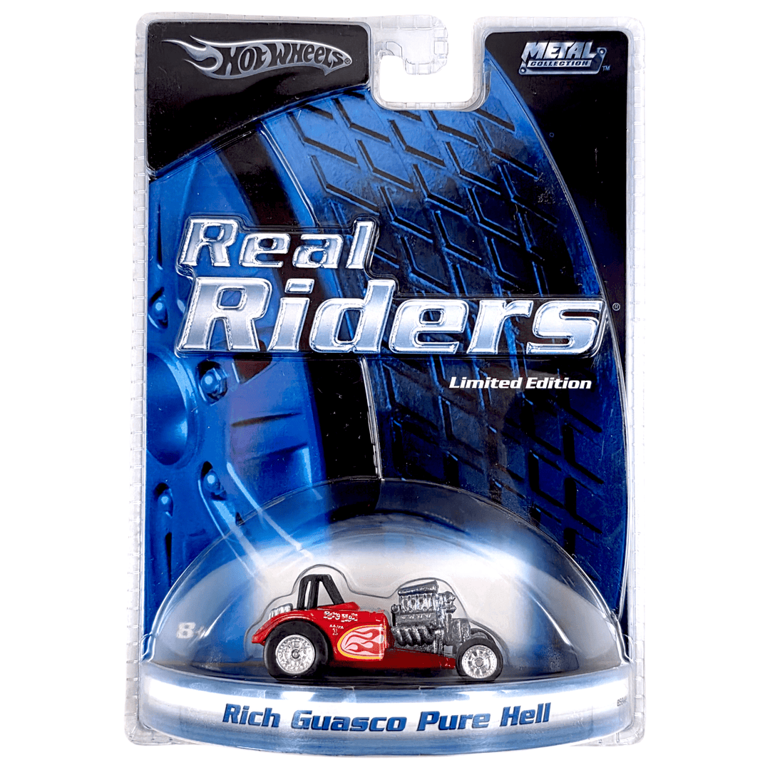 Hot Wheels - Rich Guasco Pure Hell - 2005 Real Riders Series - Top CollectiblesDiecastHot Wheels