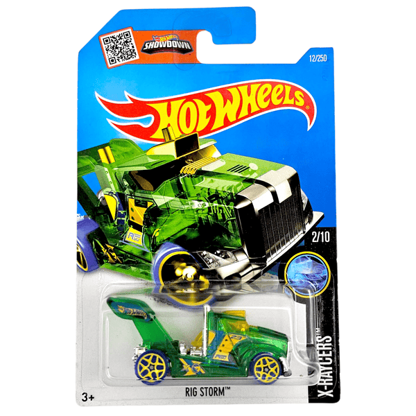 Hot Wheels - Rig Storm - 2016 *Treasure Hunt* - Top CollectiblesDiecastHot Wheels