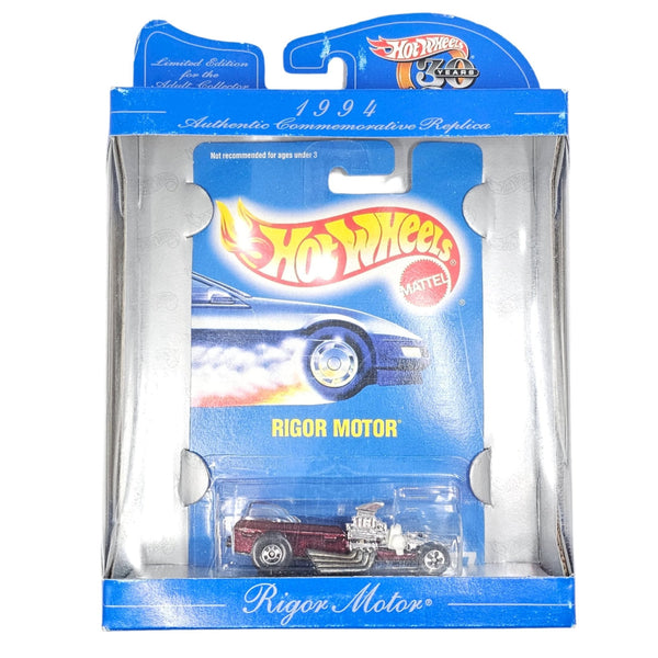 Hot Wheels - Rigor Motor - 1998 Hot Wheels 30th Anniversary Series - Top CollectiblesDiecastHot Wheels