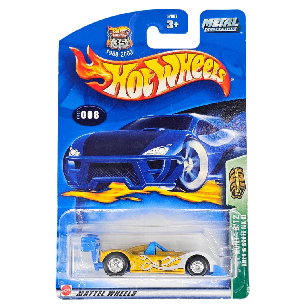 Hot Wheels - Riley &amp; Scott MK III - 2003 *Treasure Hunt* - Top CollectiblesDiecastHot Wheels