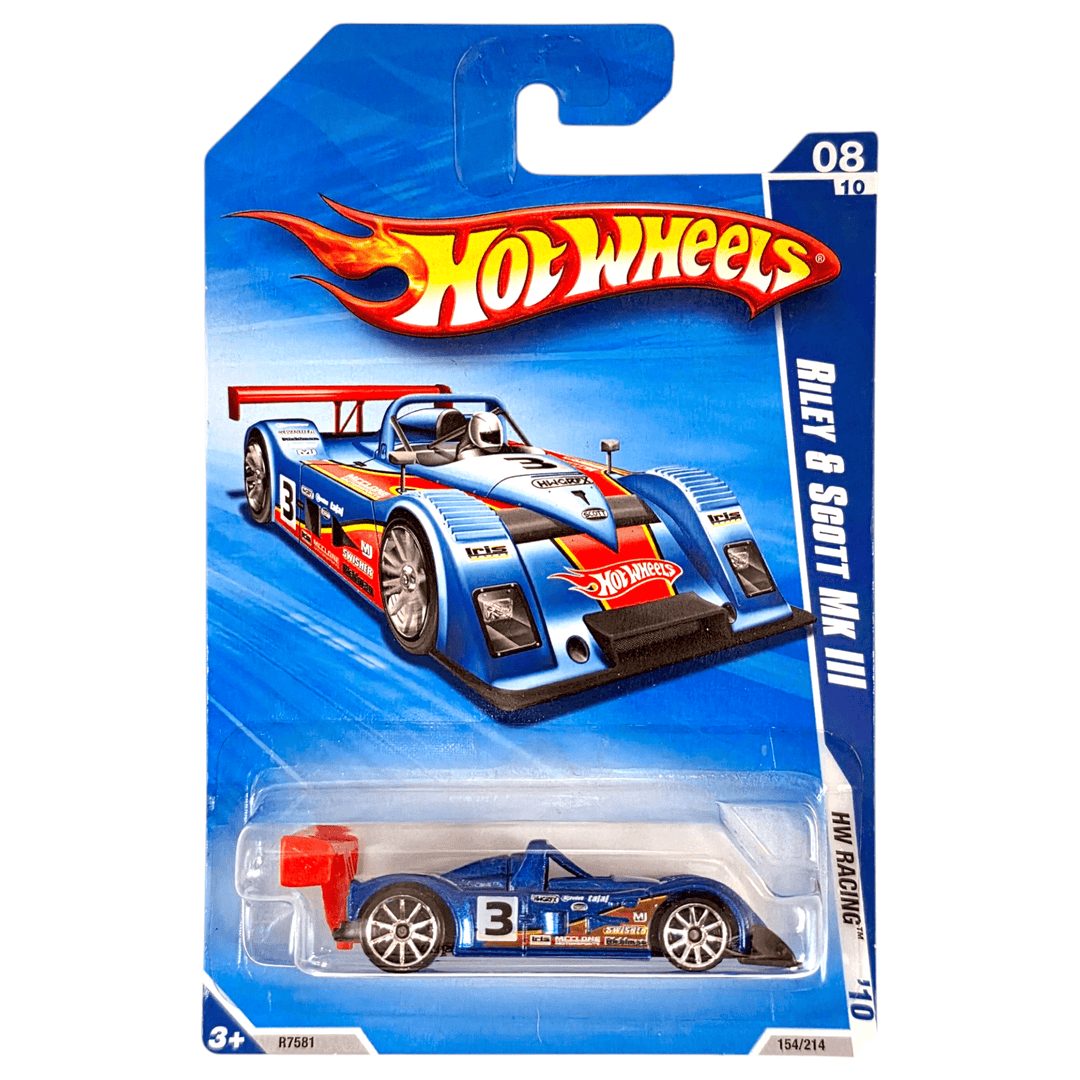 Hot Wheels - Riley &amp; Scott Mk III - 2010 - Top CollectiblesDiecastHot Wheels