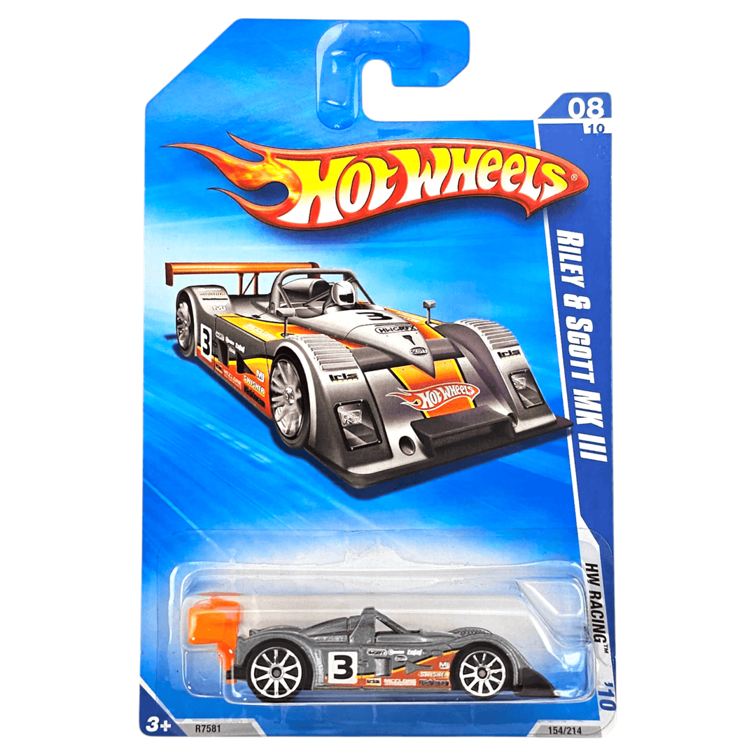 Hot Wheels - Riley &amp; Scott Mk III - 2010 - Top CollectiblesDiecastHot Wheels