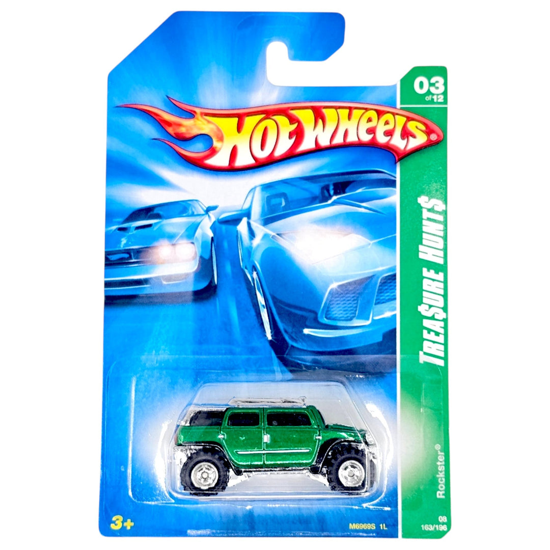Hot Wheels - Rockster - 2008 *Super Treasure Hunt* - Top CollectiblesDiecastHot Wheels