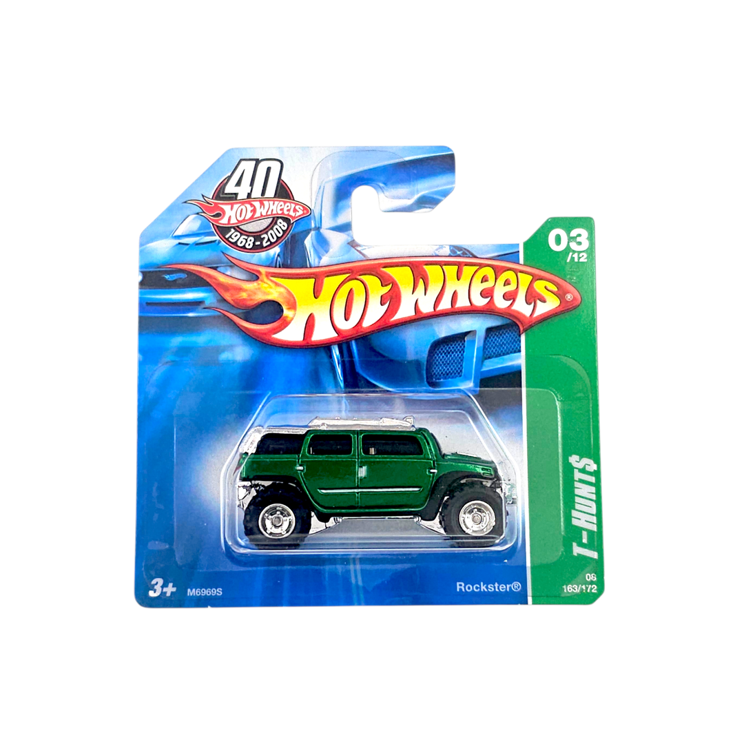 Hot Wheels - Rockster - 2008 *Super Treasure Hunt* - Top CollectiblesDiecastHot Wheels