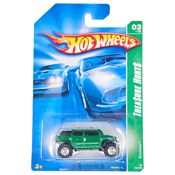 Hot Wheels - Rockster - 2008 *Super Treasure Hunt* - Top CollectiblesDiecastHot Wheels