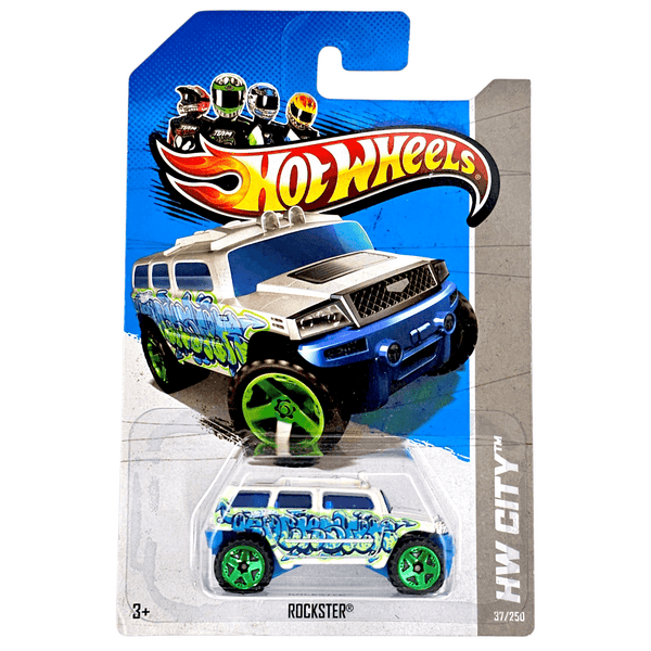 Hot Wheels - Rockster - 2013 *Card Variation* - Top CollectiblesDiecastHot Wheels