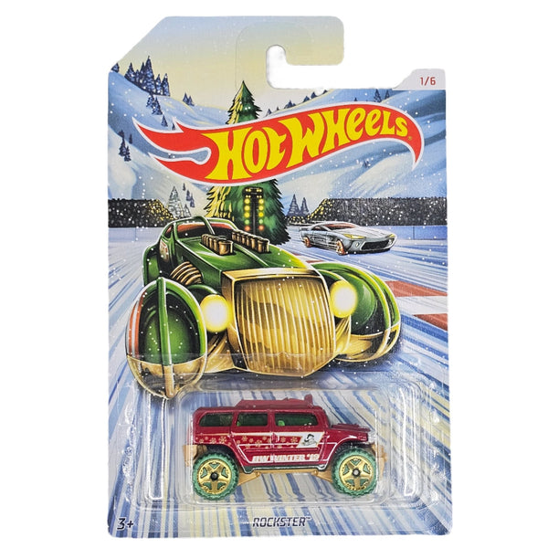 Hot Wheels - Rockster - 2019 Holiday Hot Rods Series - Top CollectiblesDiecastHot Wheels