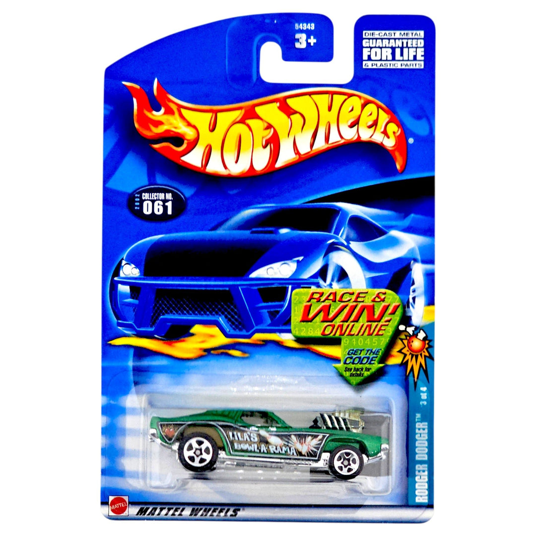 Hot Wheels - Rodger Dodger - 2002 - Top CollectiblesDiecastHot Wheels
