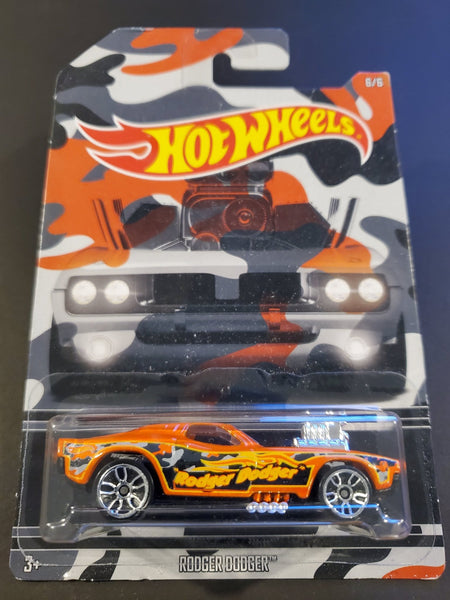 Hot Wheels - Rodger Dodger - 2015 Camouflage Series - Top CollectiblesDiecastHot Wheels