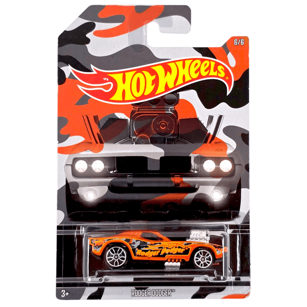 Hot Wheels - Rodger Dodger - 2015 Camouflage Series - Top CollectiblesDiecastHot Wheels