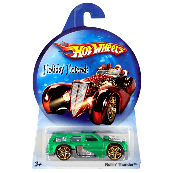 Hot Wheels - Rollin' Thunder - 2007 Holiday Hot Rods Series - Top CollectiblesDiecastHot Wheels