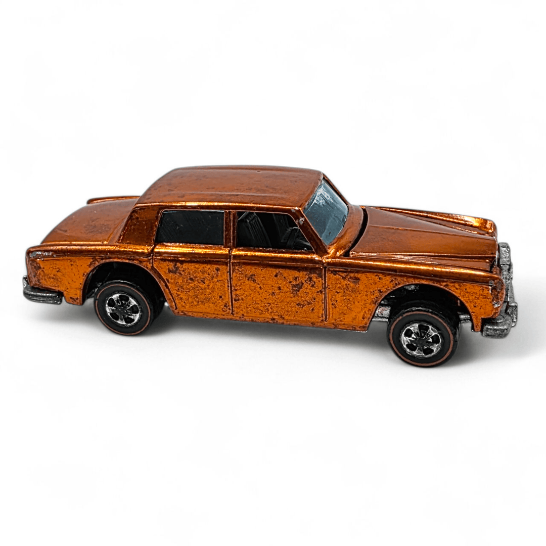 Hot Wheels - Rolls - Royce Silver Shadow - 1969 *Original Red Line - Canada &amp; Europe Exclusive Color* - Top CollectiblesDiecastHot Wheels