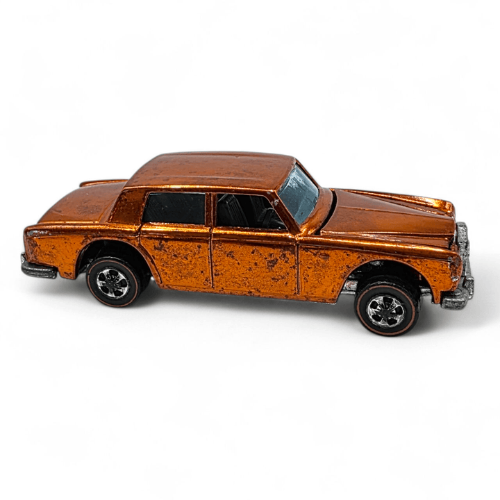 Hot Wheels - Rolls - Royce Silver Shadow - 1969 *Original Red Line - Canada &amp; Europe Exclusive Color* - Top CollectiblesDiecastHot Wheels