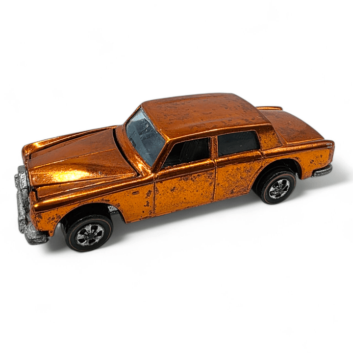 Hot Wheels - Rolls - Royce Silver Shadow - 1969 *Original Red Line - Canada &amp; Europe Exclusive Color* - Top CollectiblesDiecastHot Wheels