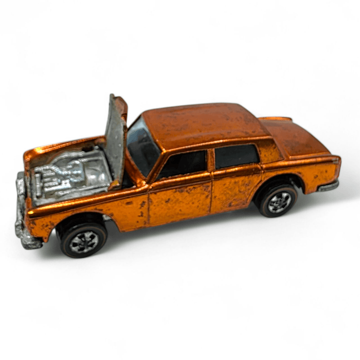 Hot Wheels - Rolls - Royce Silver Shadow - 1969 *Original Red Line - Canada &amp; Europe Exclusive Color* - Top CollectiblesDiecastHot Wheels