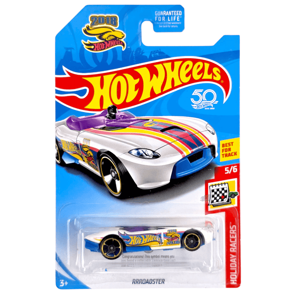 Hot Wheels - Rrroadster - 2018 *Treasure Hunt* - Top CollectiblesDiecastHot Wheels