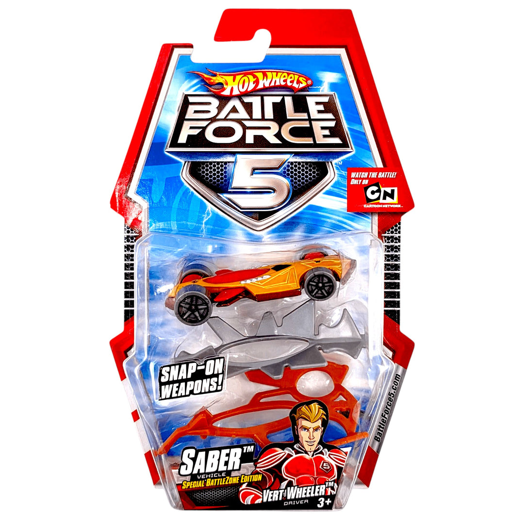 Hot Wheels - Saber - 2009 Battle Force 5 Series