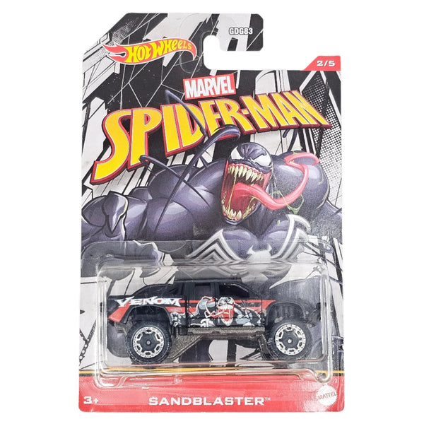 Hot Wheels - Sandblaster - 2022 Marvel Spider - Man Series - Top CollectiblesDiecastHot Wheels