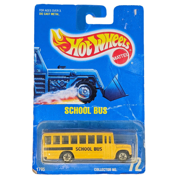 Hot Wheels - School Bus - 1991 - Top CollectiblesDiecastHot Wheels