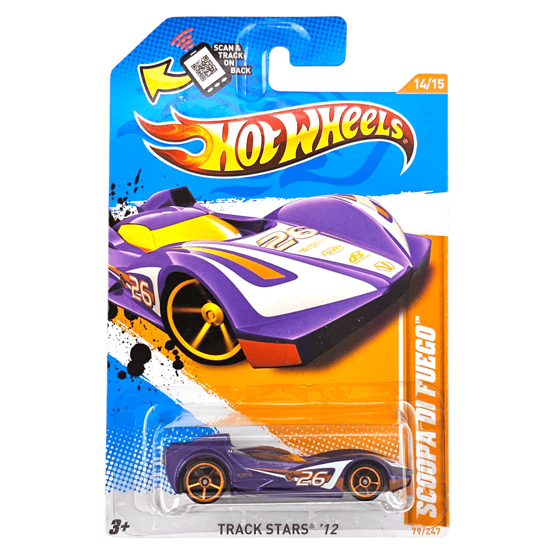 Hot Wheels - Scoopa Di Fuego - 2012 - Top CollectiblesDiecastHot Wheels