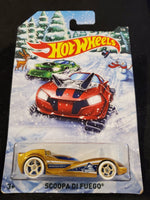 Hot Wheels - Scoopa Di Fuego - 2017 Holiday Hot Rods Series - Top CollectiblesDiecastHot Wheels