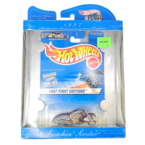 Hot Wheels - Scorchin' Scooter - 1998 Hot Wheels 30th Anniversary Series - Top CollectiblesDiecastHot Wheels