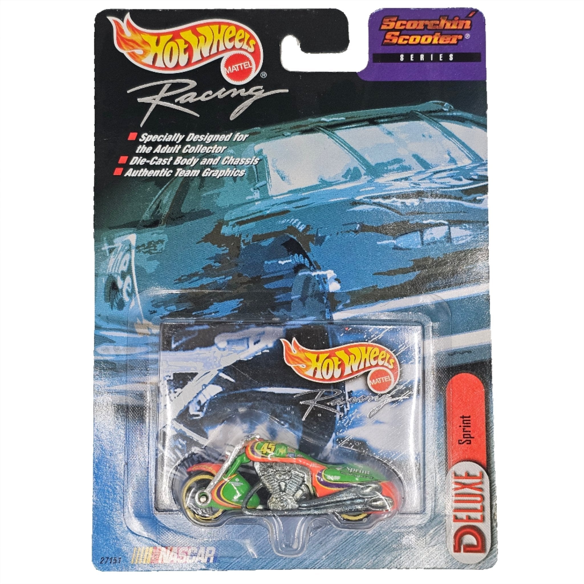 Hot Wheels - Scorchin' Scooter - 1999 Pro Racing Scorchin' Scooter