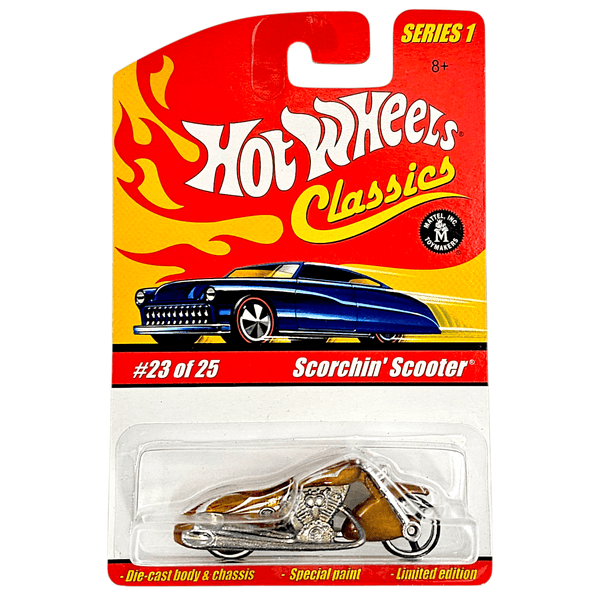 Hot Wheels - Scorchin' Scooter - 2005 Classics Series 1 - Top CollectiblesDiecastHot Wheels